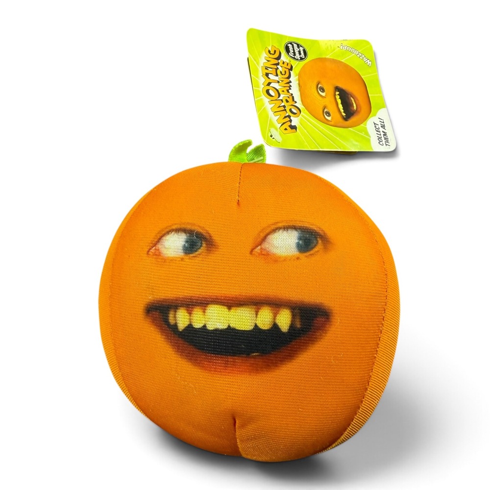 Annoying Orange Nanco Plush Toy 2012 Internet Meme Collectible No Sound